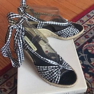 Tommy Hilfiger wedge espadrilles size7.5